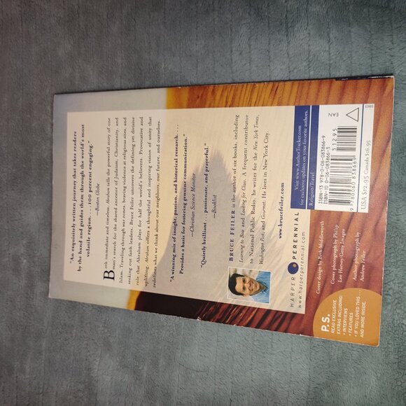 Book Abraham History Bible Bruce Feiler New York Times Bestseller Paperback - Picture 3 of 10